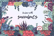 Succulent bundle!, a Decorative Illustration by kizi (Thumbnail 6 of 7)
