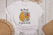 Be Kind To Your Mind PNG, a Work Illustration by CraftArtStudio (Thumbnail 3 of 4)