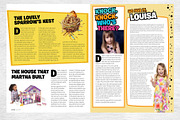 Kids Magazine Template, a Magazine Template by Red Cactus Creative (Thumbnail 14 of 18)