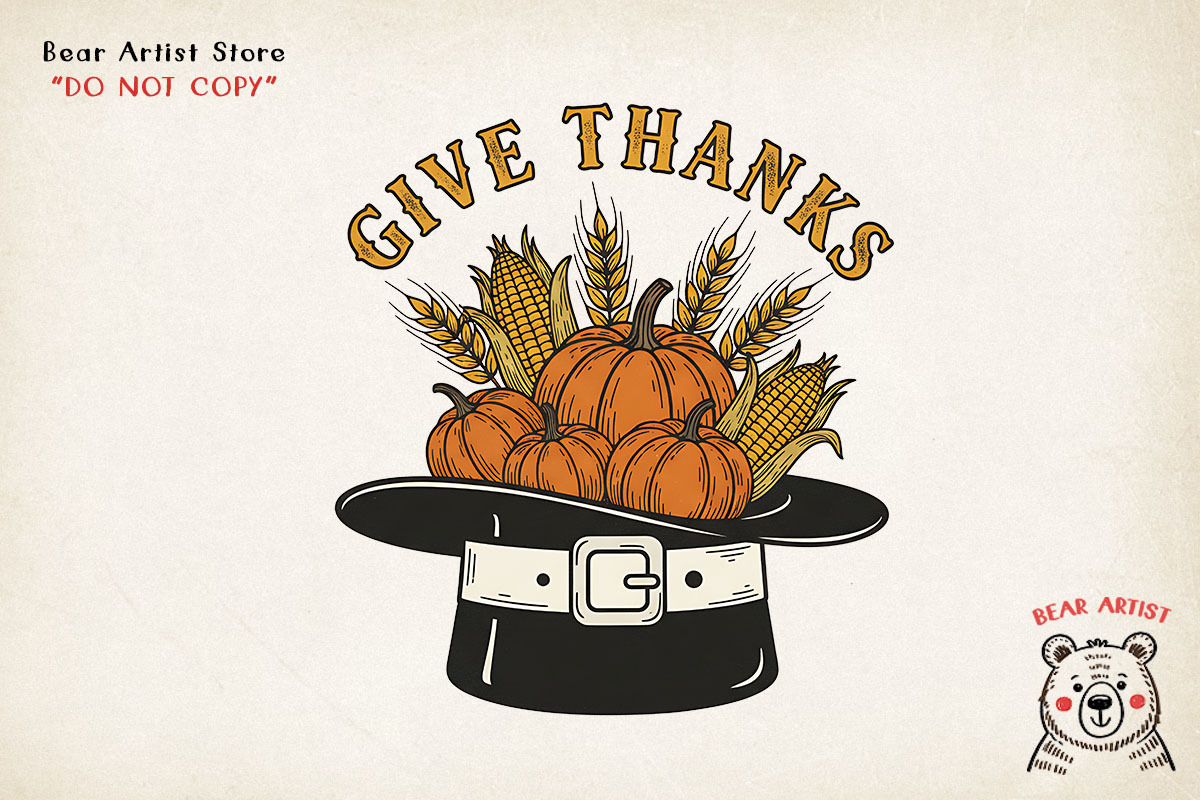 Thanksgiving Sublimation PNG Bundle, an Object Graphic by GlitterCraft (Photo 92 of 101)