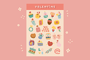 Valentine Sticker for Goodnotes, an Illustration by mimimeow (Thumbnail 2 of 3)