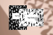 Yoga Poses Illustrations with Names, an Object Graphic by Rose Design (Thumbnail 6 of 13)