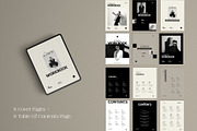 Minimal Ebook Template Canva, a Magazine Template by Row Creative (Thumbnail 7 of 9)