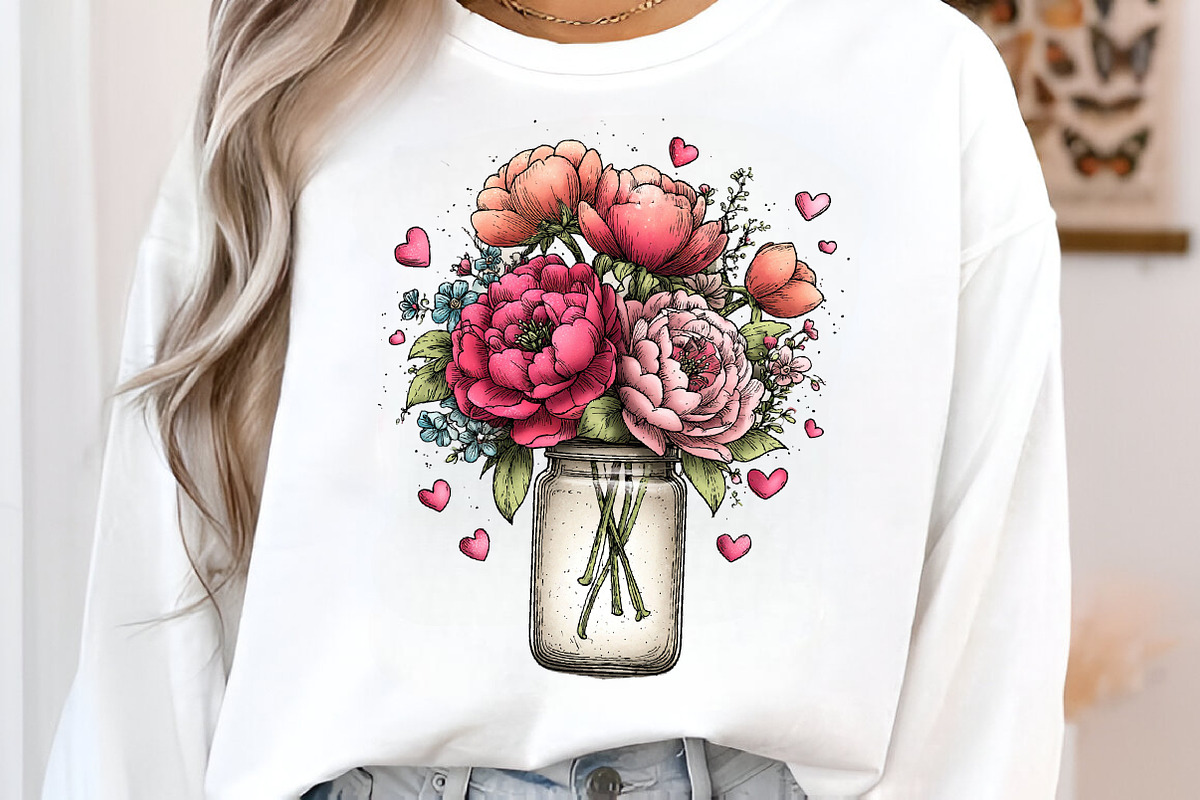 Whimsical flowers spring clipart, an Illustration by SinaCreation (Photo 7 of 11)