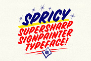Spricy - Typeface, a Handwritten Font by Thom Niessink (Thumbnail 1 of 7)