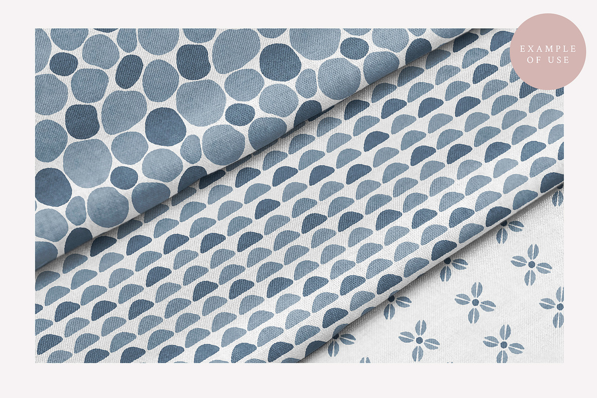Watercolor Seamless Patterns, a Pattern Graphic by Basia Stryjecka (Photo 13 of 15)