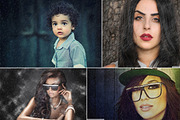 Make it Rainy Photoshop Actions, an Action Add-On by KnightWipers (Thumbnail 2 of 2)