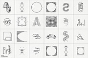Monozen 3 - 130 abstract icons, an Object Graphic by kloroform (Thumbnail 10 of 11)