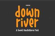 Down River, a Font by Epiclinez (Thumbnail 1 of 5)