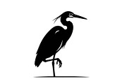 50 Heron Crane Silhouette Bundle, an Illustration by Amazin_art (Thumbnail 6 of 39)