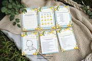 Lemon Baby Shower Games Pack, a Card Template by Digital_Mind (Thumbnail 2 of 6)