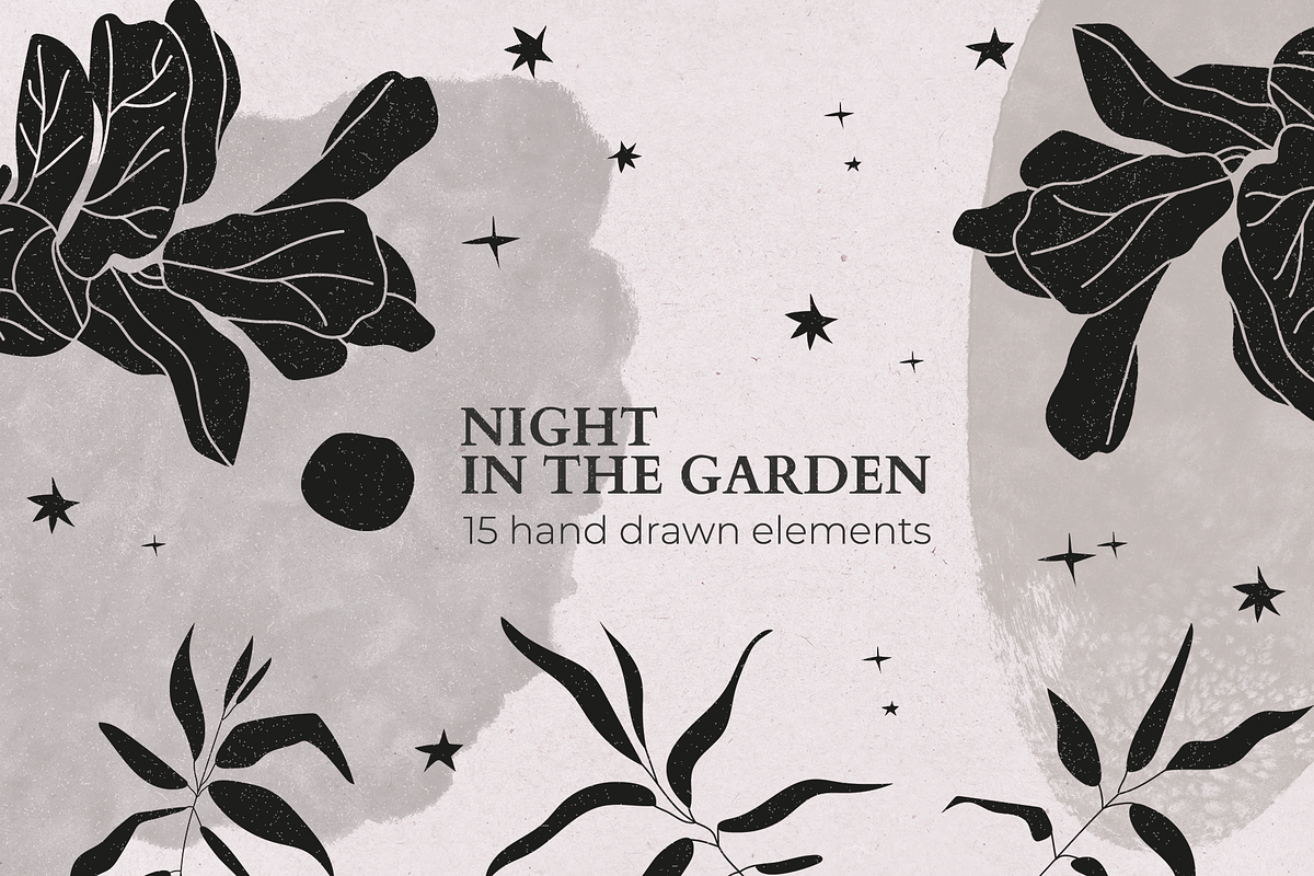 Night in the garden, a Graphic by mamormo (Photo 1 of 5)