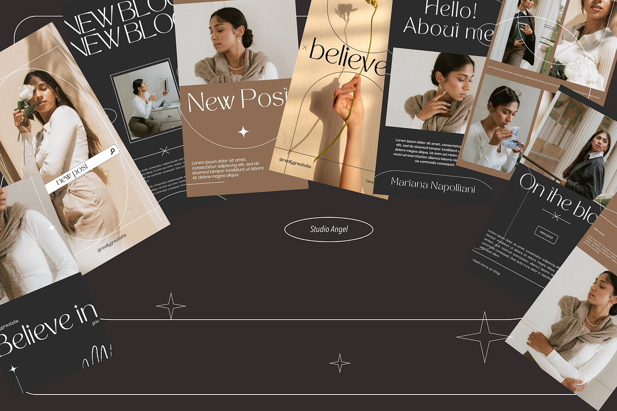 Instagram Stories Canva Template, a Social Media Template by ElladesignCo (Photo 7 of 7)