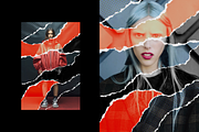 Pop Art Torn Paper Effect, a Layer Style Add-On by Design Squad (Thumbnail 3 of 9)