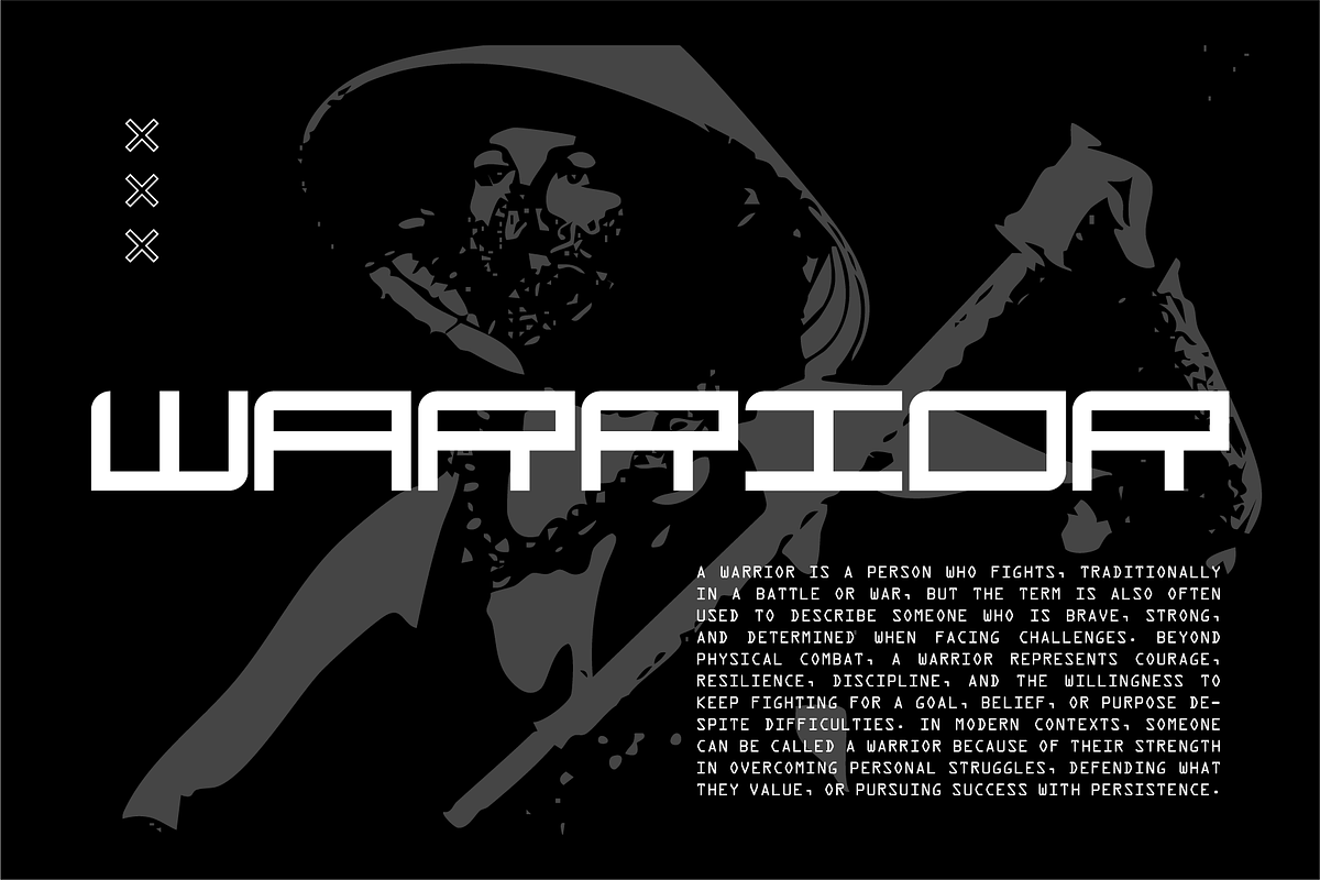 Guds - Futuristic Display Font, a Sans Serif Font by Typeagle (Photo 3 of 10)