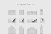 Papers&Envelopes - mockup set, a Product Mockup by Creatoom (Thumbnail 20 of 29)