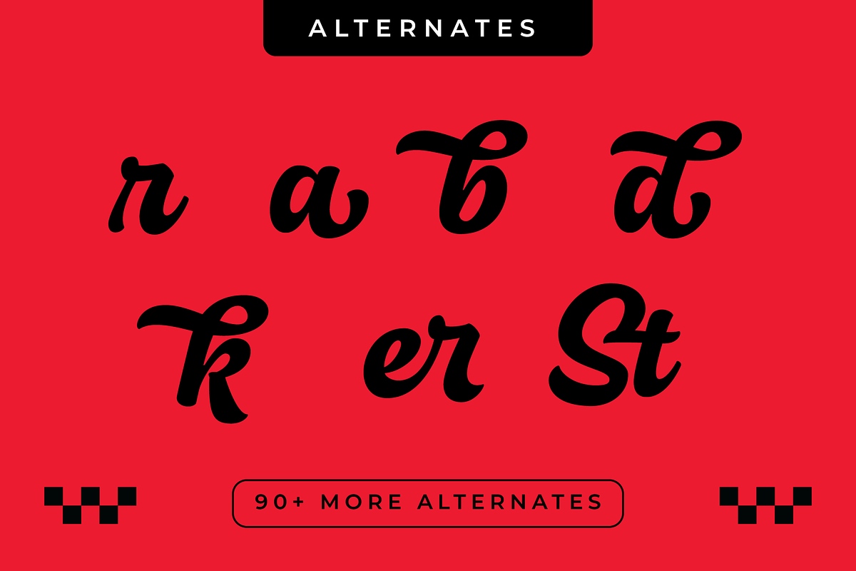 Rallies Bold Script, a Script Font by hastatypestd (Photo 9 of 12)
