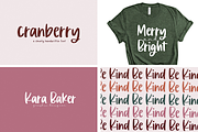 Winter Handwritten Font Bundle, a Script Font by KA Designs (Thumbnail 9 of 55)