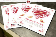 Happy Valentine's Day Flyer Template, a Flyer Template by Royallove (Thumbnail 3 of 4)