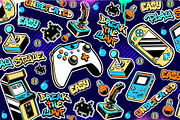 5 Game Background In Graffiti Style, a Background Graphic by MEAS7 Artwork (Thumbnail 4 of 5)