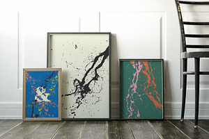 Paint Splatter Art