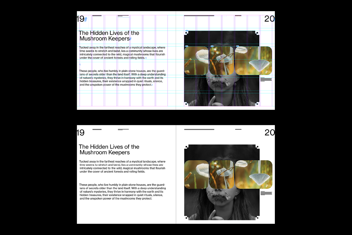 Square Book 12x12 Bound-in inserts, a Magazine Template by an-arketype studio. (Photo 4 of 8)