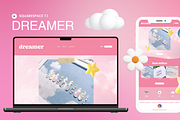 Squarespace 7.1, Pink Template, a Templates & Theme by Always Here... (Thumbnail 1 of 3)