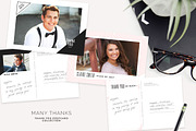 Many Thanks Thank You Postcards, a Card Template by The Modern Collective (Thumbnail 1 of 11)