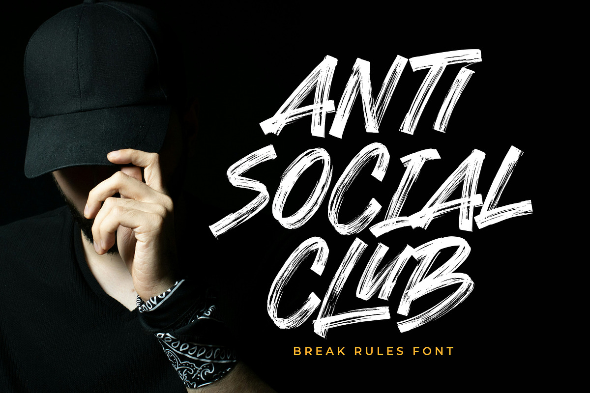 Break Rules, a Handwritten Font by agnyhasyastudio (Photo 8 of 13)