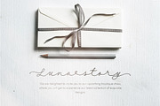 Her Him - Long Handwritten Script, a Script Font by Sarid Ezra (Thumbnail 8 of 9)