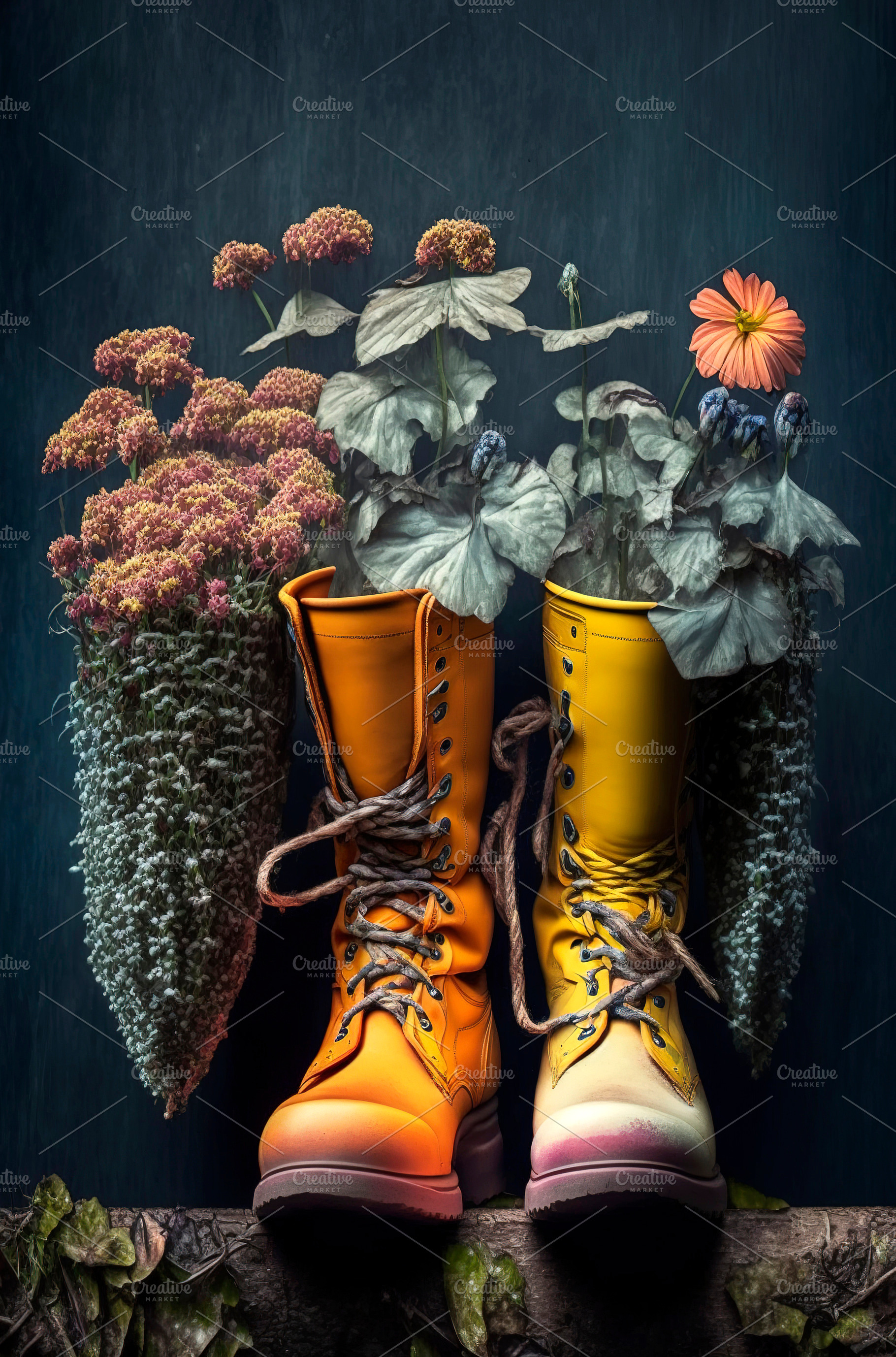 ecological boots, a Nature Photo by huertas19