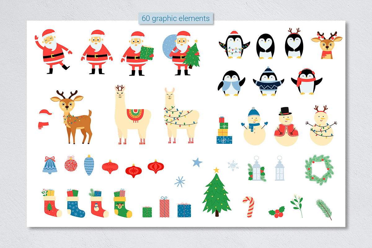 Happy Christmas Collection. Part 1, an Animal Illustration by yarynabo (Photo 2 of 10)