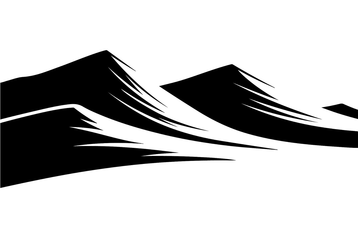 Abstract Landscape Silhouette, an Object Graphic by Designer_Momina (Photo 15 of 20)