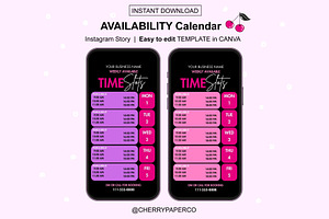 Instagram Story Canva Template