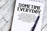 Happy School, a Script Font by FreshTypeINK (Thumbnail 6 of 8)