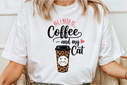 Coffee And My Cat PNG, an Illustration by DreamCafeArt (Thumbnail 2 of 6)