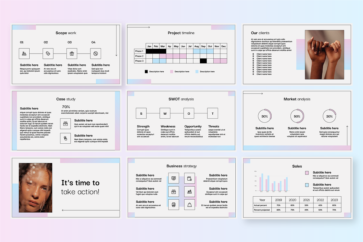 Business Proposal Template, a Presentation Template by Hamocreate (Photo 4 of 8)