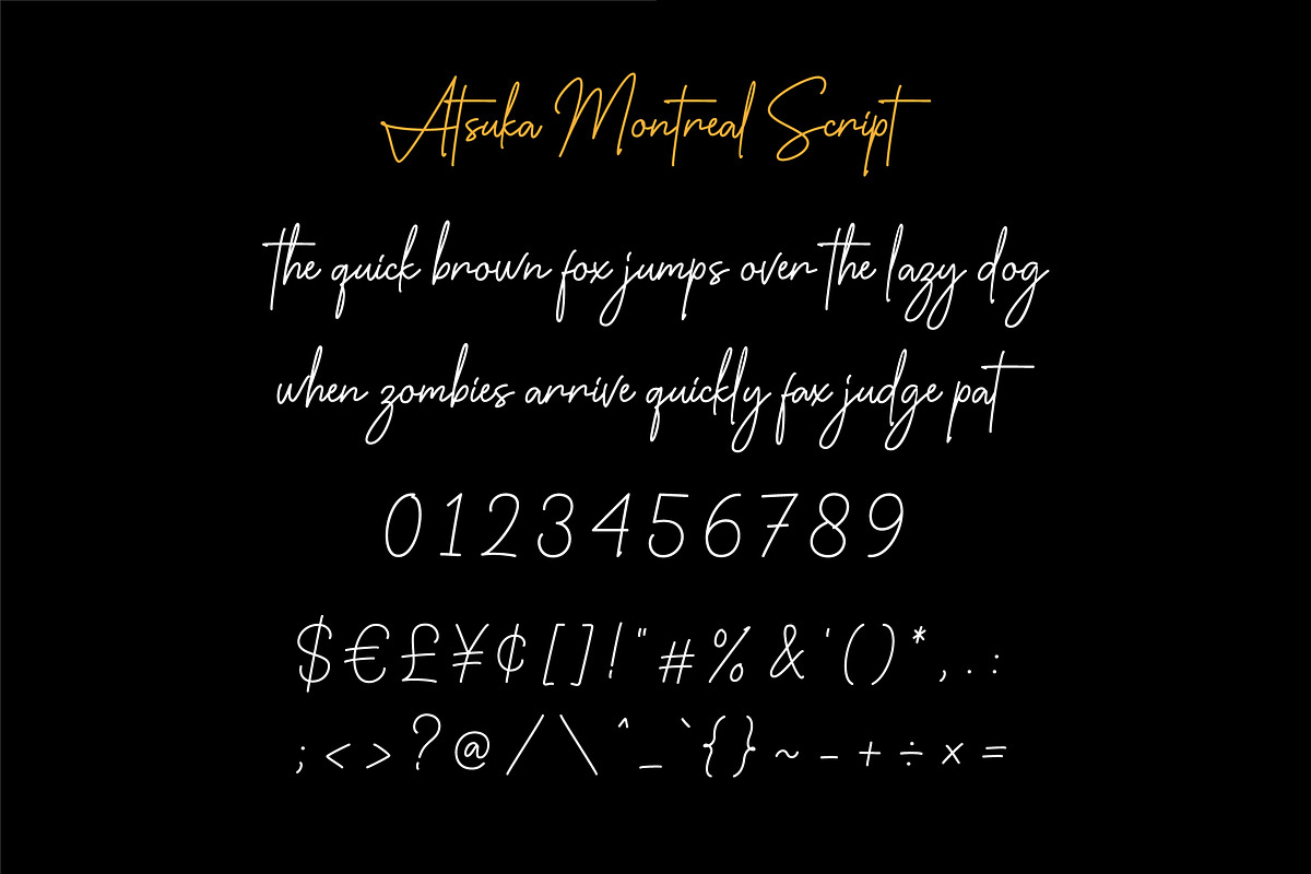 Atsuka Montreal - Font Family, a Serif Font by Grezline Studio (Photo 13 of 15)