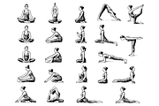 Yoga Poses and Wellness, an Object Graphic by RT Studio (Thumbnail 2 of 4)