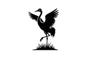 50 Heron Crane Silhouette Bundle, an Illustration by Amazin_art (Thumbnail 35 of 39)