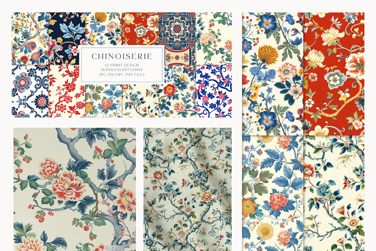 700+ Seamless Patterns Bundle, a Pattern Graphic by Olya Creative (Photo 23 of 56)