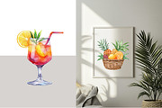 Beach Summer Paradise Clipart, an Illustration by Design Market (Thumbnail 4 of 4)