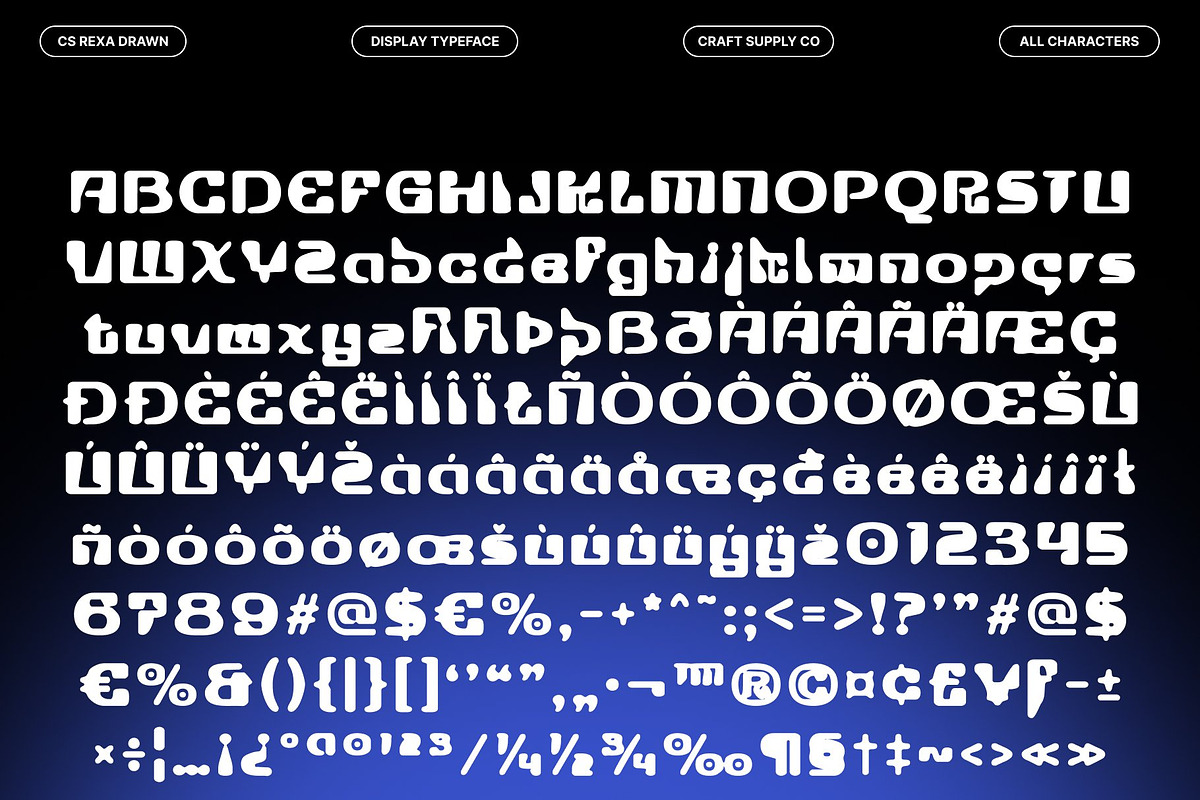 CS Rexa Drawn, a Sans Serif Font by Craft Supply Co. (Photo 8 of 8)