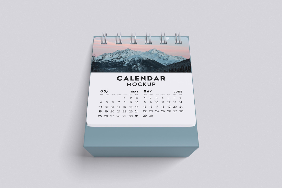 Calendar Mockup Bundle Set, an Advertising Mockup by Rielismee (Photo 5 of 5)