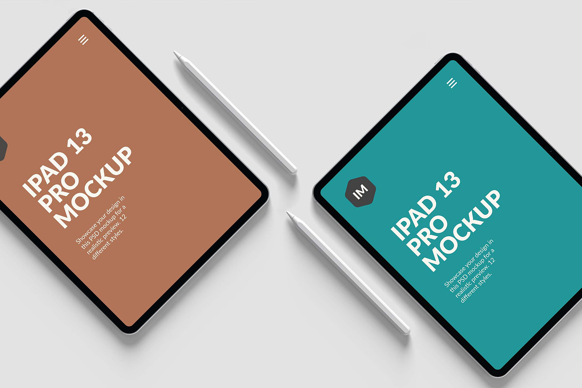 Ipad 13 Pro Mockup, an iPad Mockup by graphiccrew (Photo 11 of 13)