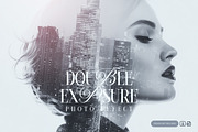 Double Exposure Photo Effect PSD, a Layer Style Add-On by iHemalaya (Thumbnail 1 of 3)