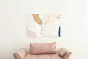 Set of floral covers, cards, frames, a Pattern Graphic by DeMih (Thumbnail 5 of 16)