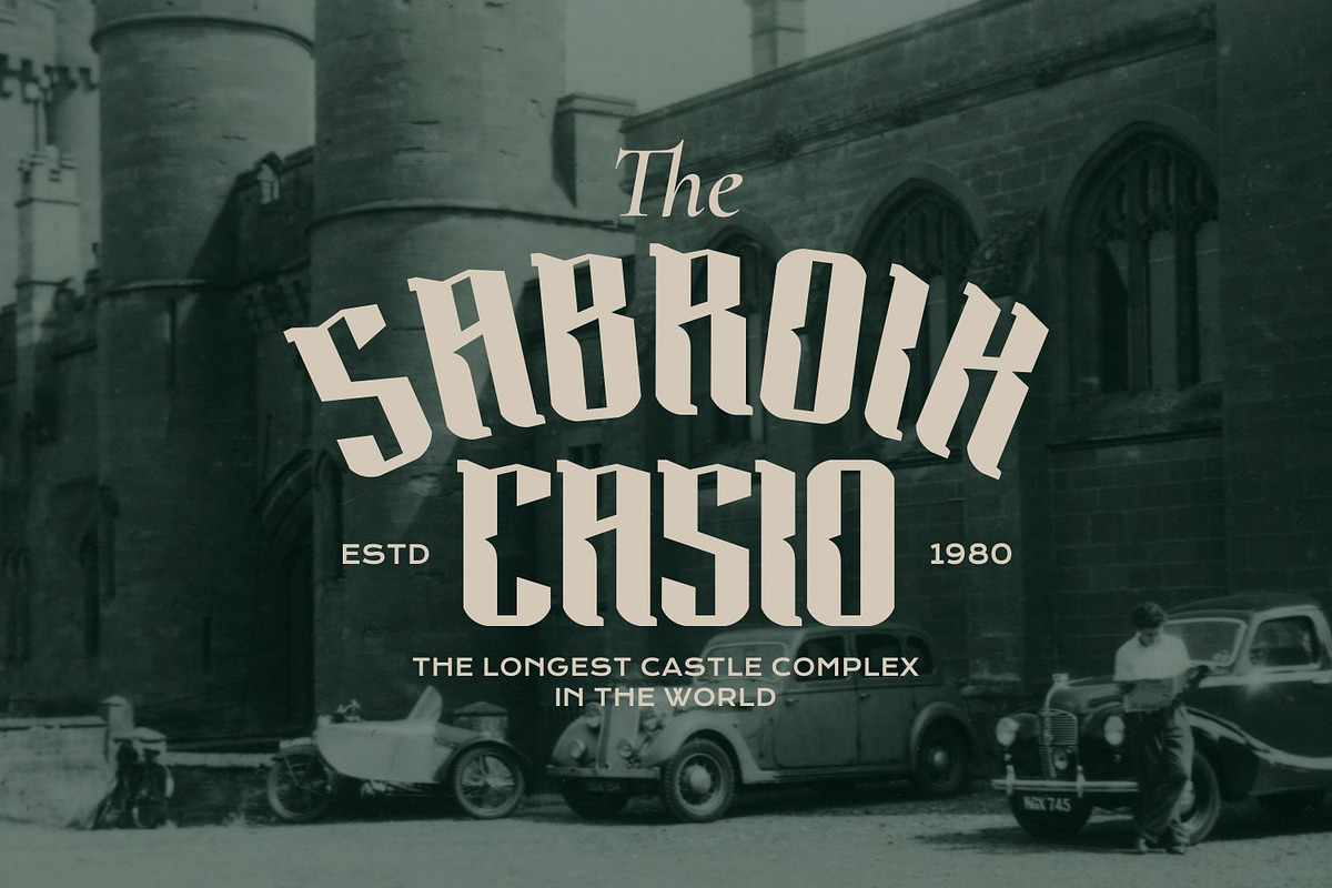 Baliok - Retro Western Typeface, a Slab Serif Font by Imoodev (Photo 2 of 5)