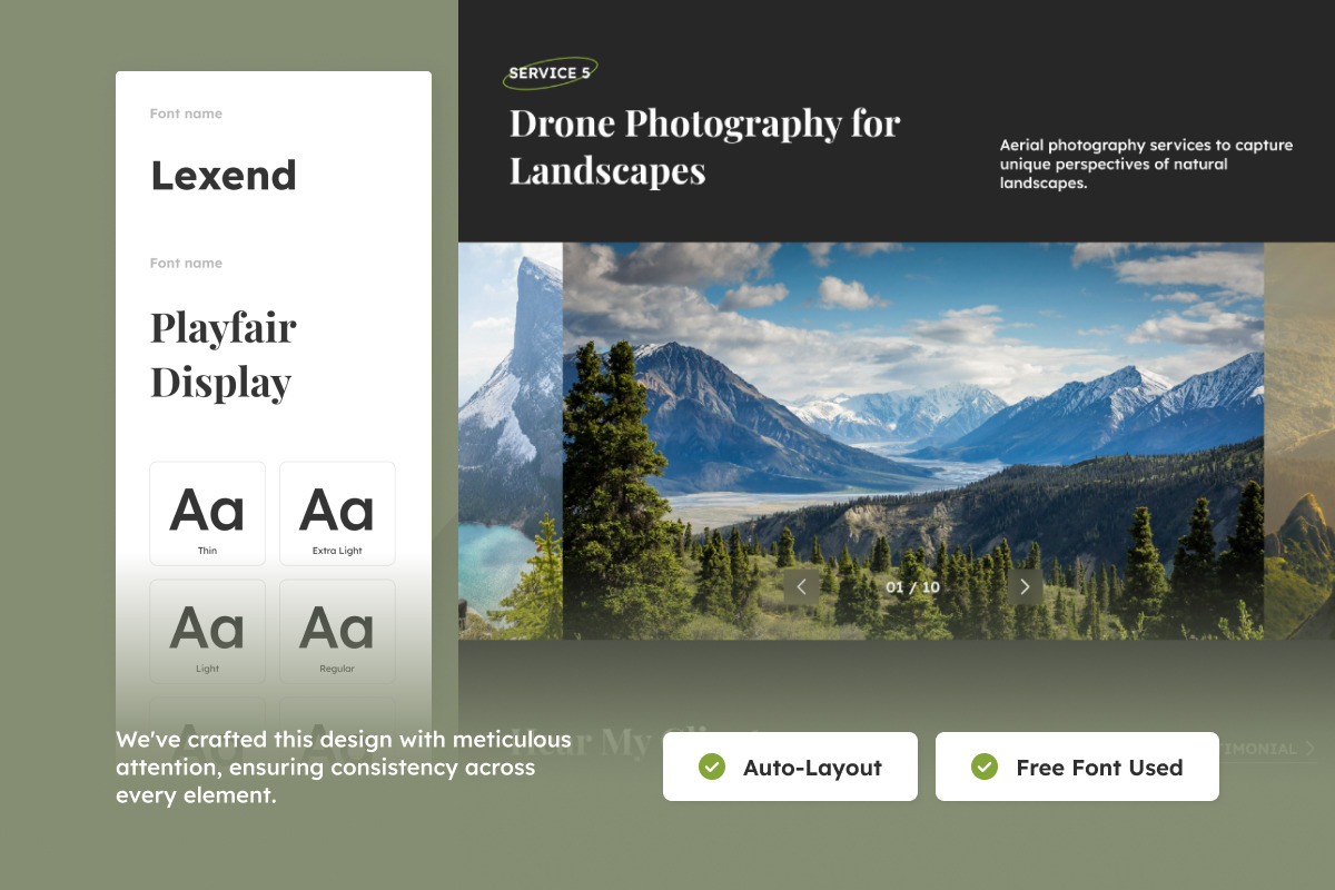 Photography Portfolio Landing Page, a Landing Page Template by twinstd (Photo 3 of 5)