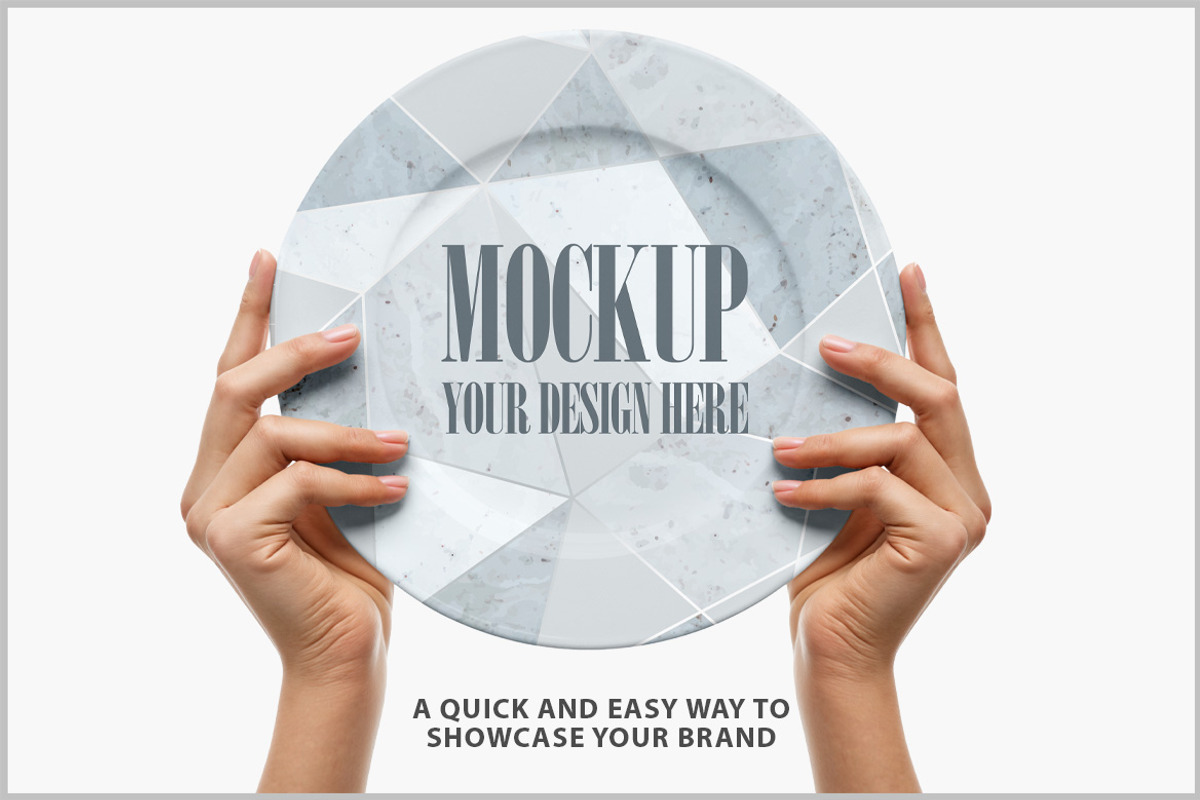 Ceramic Plate Mockup PSD, a Mockup by Bruno's Shop (Photo 2 of 4)
